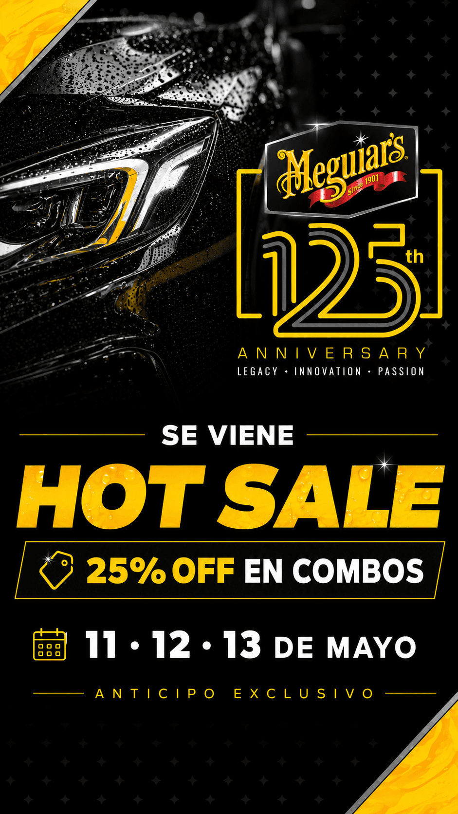 Hot Sale Meguiar's - 25% OFF en Combos