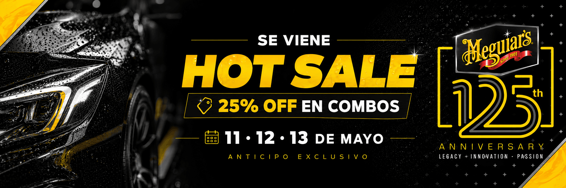 Hot Sale Meguiar's - 25% OFF en Combos